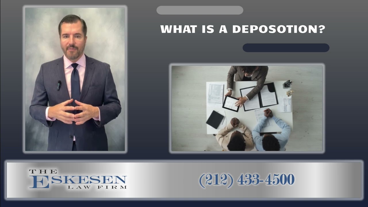 What is a Legal Deposition?