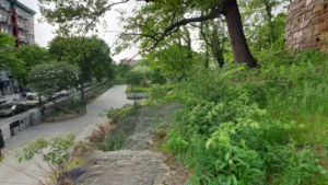 Pathway at Marcus Garvey Park Harlem, NY